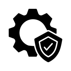 Protected System Vector Icon