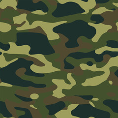 Camouflage pattern, seamless camo, military pattern 