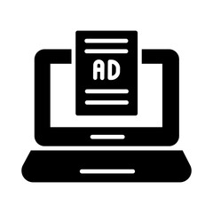 Internet Ads Vector Icon