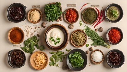 Korean Food - Herbal Essence: Culinary Harmony