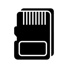 SD Card Vector Icon
