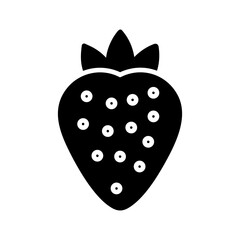 Strawberry Vector Icon