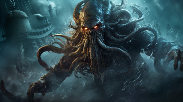 scary face of davy jones