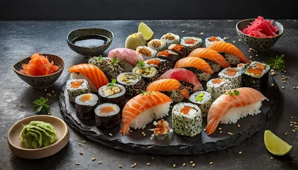 Fotobehang sushi © Simon