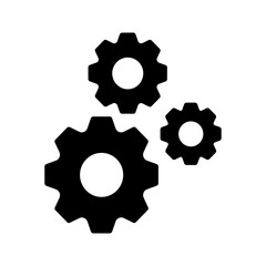 Multiple Cogwheels Vector Icon