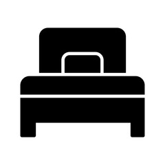 Single Bed Vector Icon