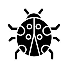 Ladybug Vector Icon