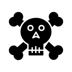 Pirate Skull II Vector Icon
