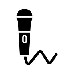 microphone icon vector illustration