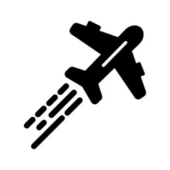 Aeroplane Vector Icon