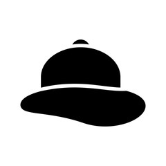 Woman's Hat Vector Icon