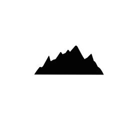 Fototapeta na wymiar Mountain silhouette 