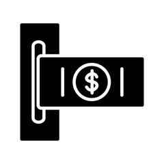 Slot of Bills Vector Icon
