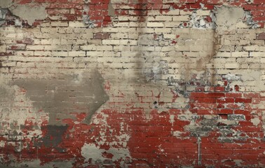 A rough, worn, and decayed empty background illustration with grunge textures, showcasing weathered, rustic, and aged elements.