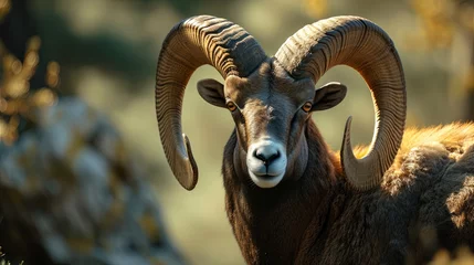 Foto op Plexiglas Mouflon, wild sheep © ArtBox