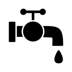 Water Tap Vector Icon