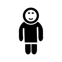 Human Sculpture Vector Icon