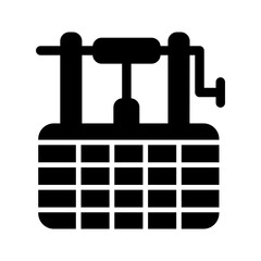 Water Well Vector Icon