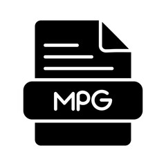 MPG Vector Icon