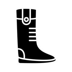 Long Boots Vector Icon