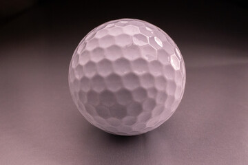 golf ball on gradient background 