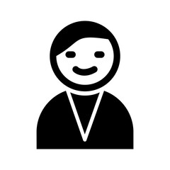 Casino Manager Vector Icon