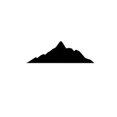 Fototapeta na wymiar Mountain icon vector 