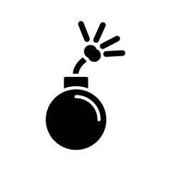 Danger of Explosion Vector Icon