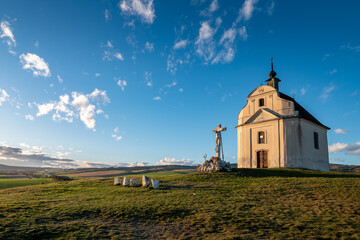 At the top of Siva Brady stands the romantic Baroque Chapel of St. The cross, which is the...
