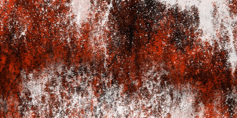Red White distressed overlay wall cracks.decay steel natural mat close up of texture smoky and cloudy dirty cement.cement wall retro grungy.scratched textured cloud nebula.
