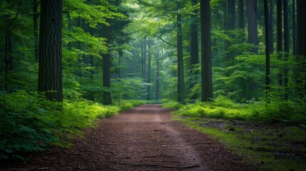 Verdant Forest Pathway