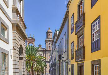 Gran Canaria island, nature and architecture