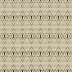 seamless geometric pattern ikat African Indian art, Abstract White. Ethnic beautiful seamless pattern. India Thai pattern. Mexican striped style. Native traditional. Design for background, fabric,