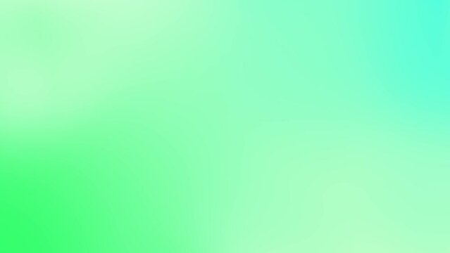 Smooth light green gradient background animation
