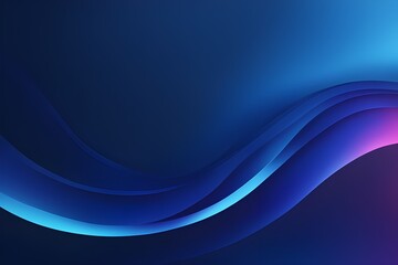 Waves glow effect abstract background ai generated