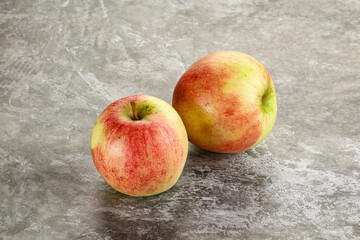 Sweet juicy ripe organic apples