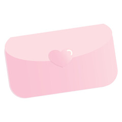 pink love card