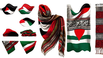 Palestinian scarf graphic resources