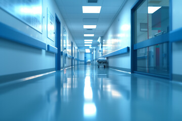 Obraz premium Emergency room in hospital and nurses are working to help emergency patients.