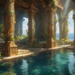 Fantasy Building Background Very Cool