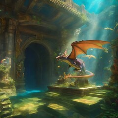 Fantasy Building Background Very Cool