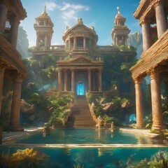 Fantasy Building Background Very Cool