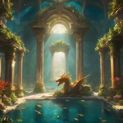 Fantasy Building Background Very Cool