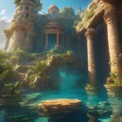 Fantasy Building Background Very Cool