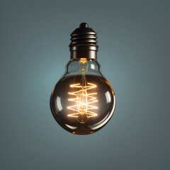 classic vintage light bulb