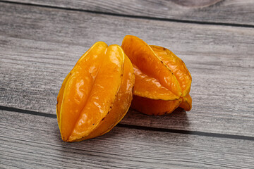 Tropical sweet delicous fruit - carambola