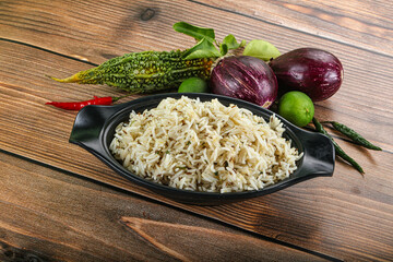 Indian cuisine - jeera rice basmati