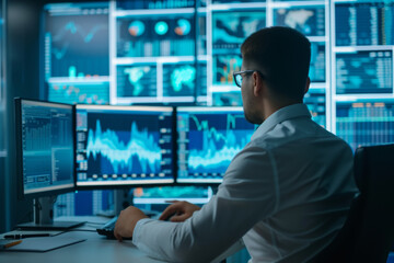 Business data / stock market data analyst by financial expert