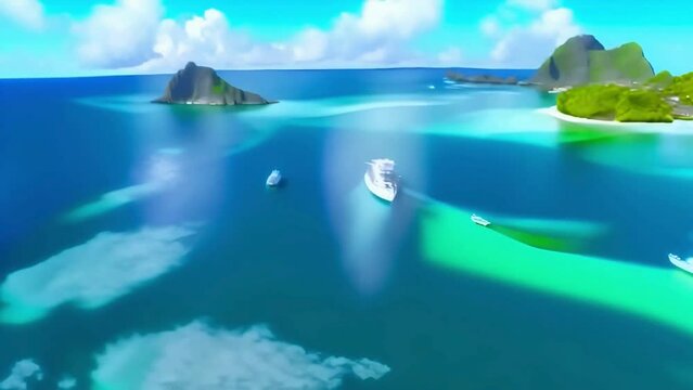 Cinematic, Impressive Breathtaking Beauty of Bora-bora in The French Polynesia (HD 1080p)