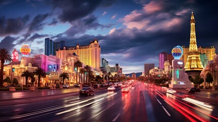 Fototapeta na wymiar Las Vegas travel destination. Tour tourism exploring. 